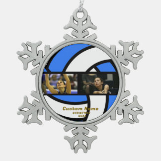Custom Volleyball Photo Ornament - Personalised 