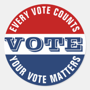 Custom Vote Sticker