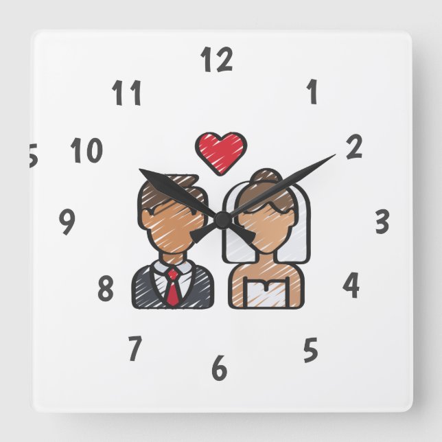 Custom Wall Clock (Add Your Own Photo and/or text) (Front)