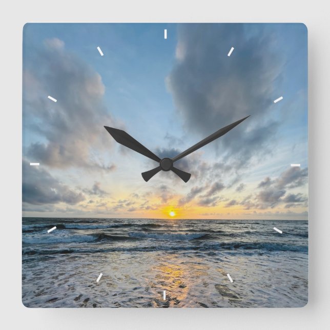 Custom Wall Clock (Add Your Own Photo and/or text) (Front)