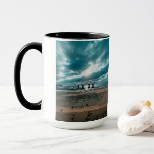 Custom Wall Clock (Add Your Own Photo and/or text) Mug