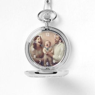 Custom Wall Clock (Add Your Own Photo and/or text) Watch