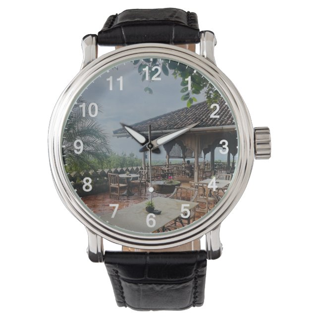 Custom Wall Clock (Add Your Own Photo and/or text) Watch (Front)
