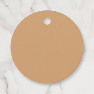 Custom Warm Sand Favour Tags – Elegant & Versatile