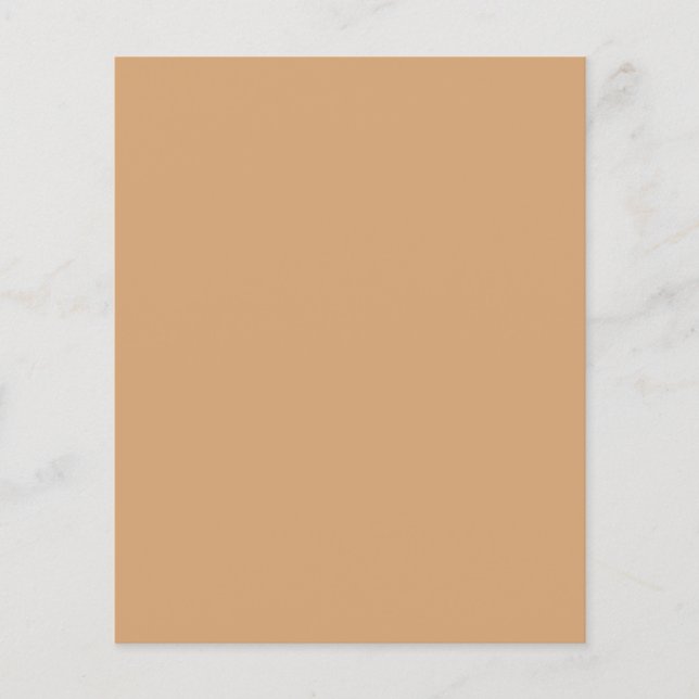 Custom Warm Sand Flyers – Bulk & Business Use (Front)