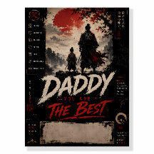 Custom Warrior Spirit Father’s Day Poster