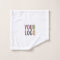 Custom Washcloth with Your Company Logo No Minimum
