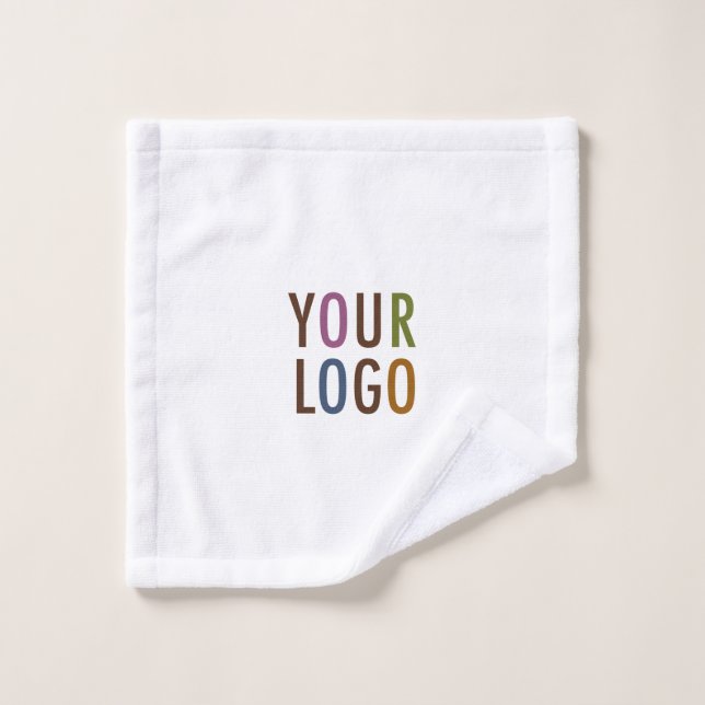 Custom Washcloth with Your Company Logo No Minimum Wash Cloth (Wash Cloth)