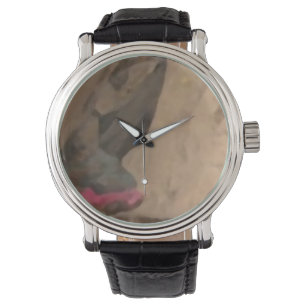 Custom watch grey