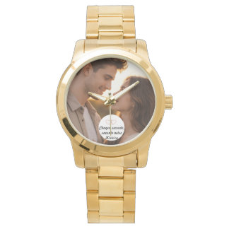 Custom watch with photo