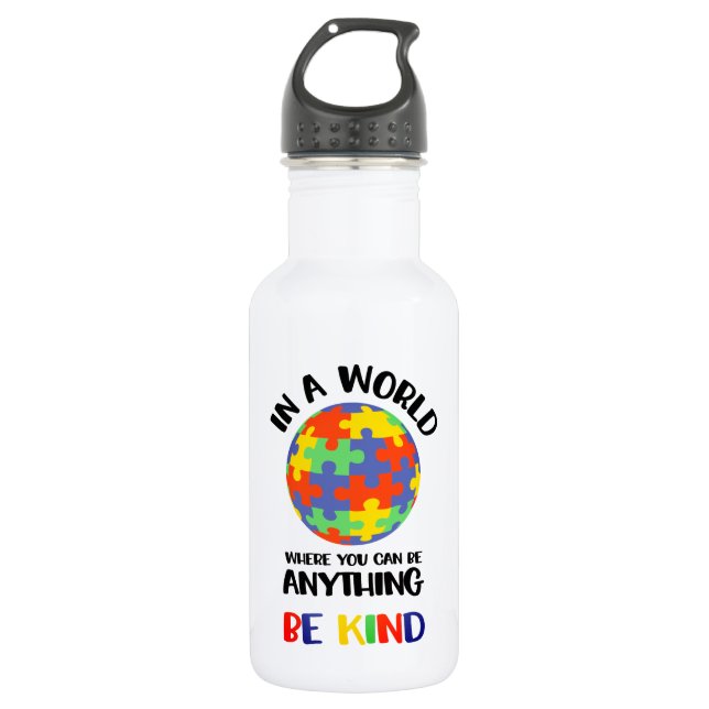 Custom -  Water Bottle (18 oz) (Front)