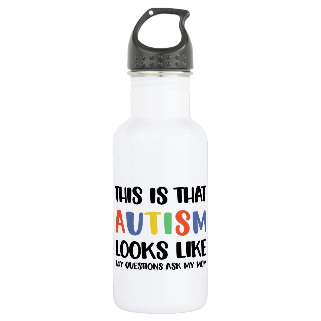 Custom -  Water Bottle (18 oz) (Front)