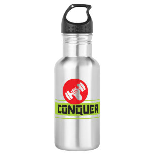 Custom Water Bottle (18 oz), Stainless Steel