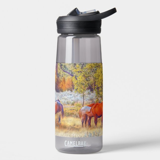 Custom Water Bottle: CamelBak Eddy® Wild Horses Bottle (Left)
