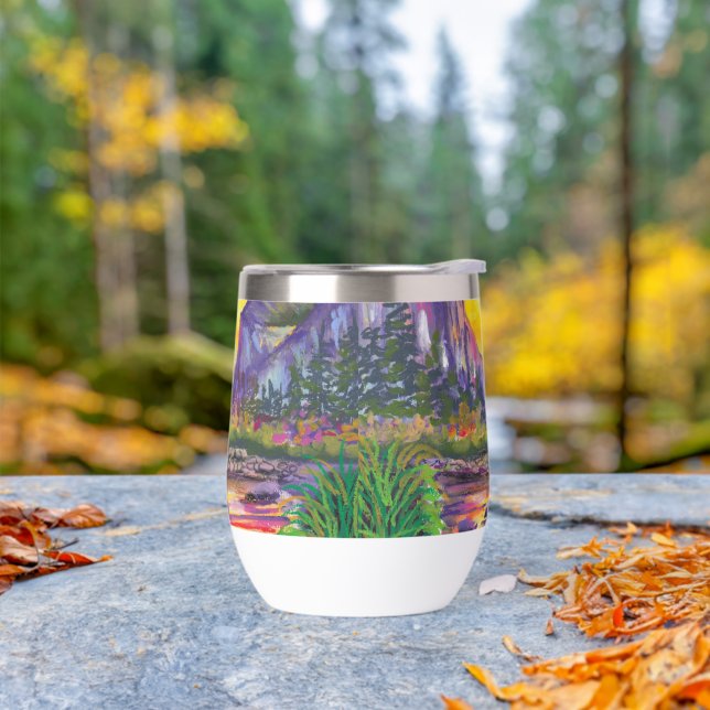 Custom Water Bottle Style: Stemless Wine Tumbler, (Outdoor)