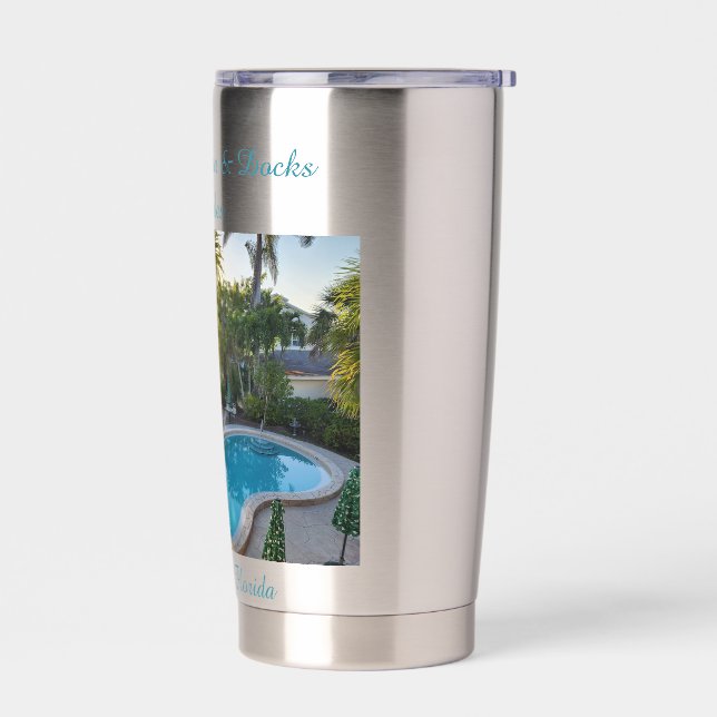 Custom Water Bottle Style: Thermal Tumbler, Size: Insulated Tumbler (Left)