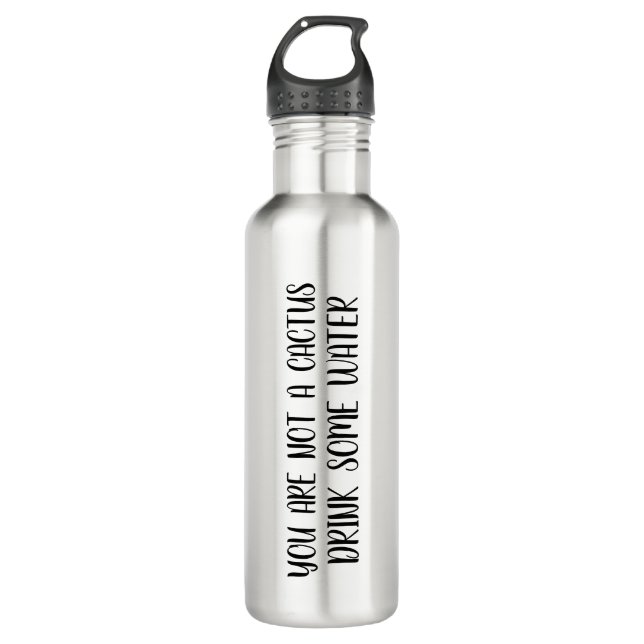 Custom  Water Bottle with - Personalised Water Bot (Front)