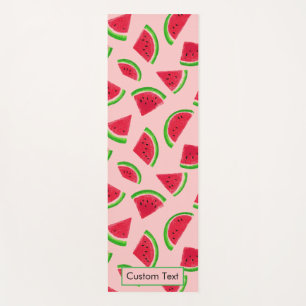 Custom Watermelon Slice Pattern Yoga Mat