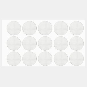 Custom Waterproof Logo Circle Labels