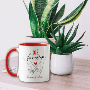 Custom We Forever, Couple Valentine´s Day Mug