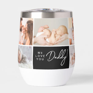 Custom We Love you Daddy Multi Photos Father's Day