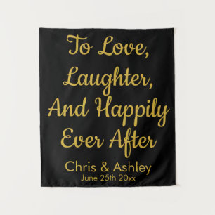 Custom Wedding Backdrop, Rustic Reception Banner Tapestry
