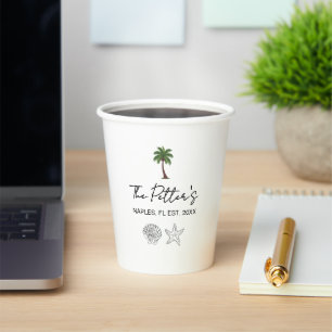 Custom Wedding, Birthday, Tailgates Party Favors Paper Cups