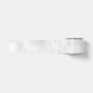 Custom Wedding Bokeh Satin Ribbon