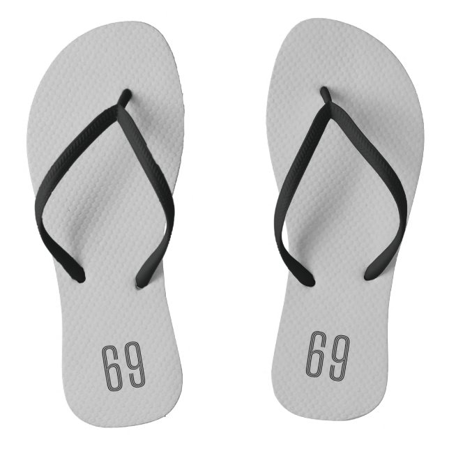 Custom Wedding Colours Bride Gift wifey Dog Mum Flip Flops (Footbed)