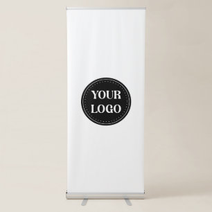 Custom Wedding, Elegant, Anniversary Gifts Retractable Banner
