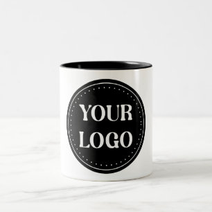 Custom Wedding, Elegant, Anniversary Gifts Two-Tone Coffee Mug