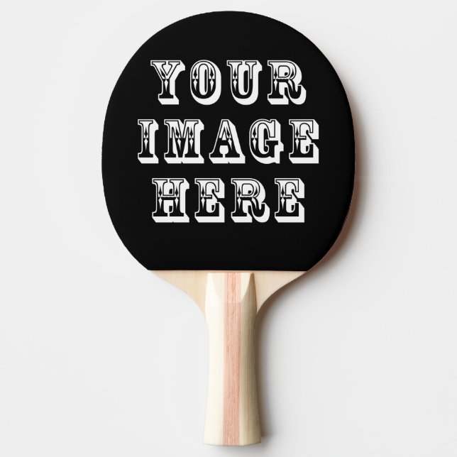 Custom Wedding Favour Ping Pong Paddle (Front)