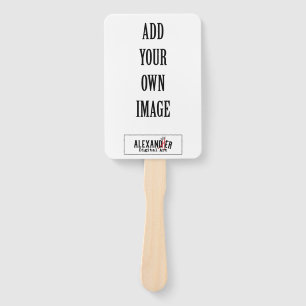 Custom Wedding, Graduation, Funeral or Promotional Hand Fan