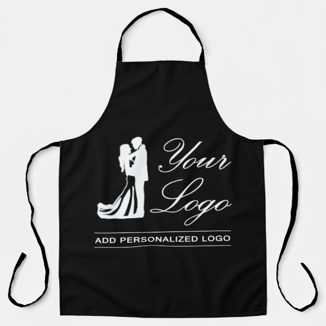 Custom Wedding Idea Personalised Photo Design Apron (Front)