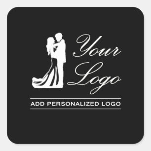 Custom Wedding Idea Personalised Photo Design Square Sticker