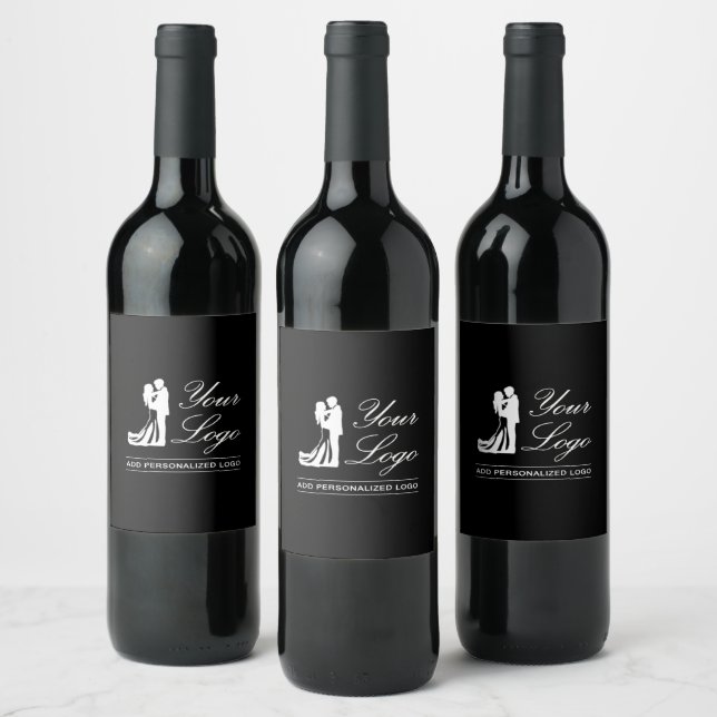 Custom Wedding Idea Personalised Photo Design Wine Label (Bottles)