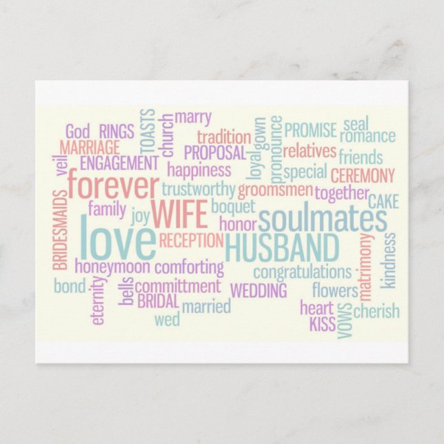 Custom Wedding Invitation (Front)