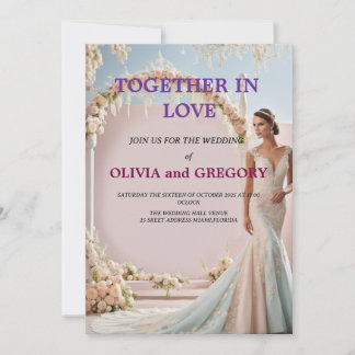 Custom Wedding Invitation Cards | Personalised 