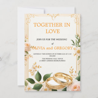 Custom Wedding Invitation Cards | Personalised 