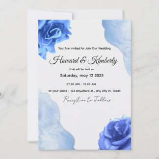Custom Wedding Invitation"  "Elegant Wedding Invit Invitation