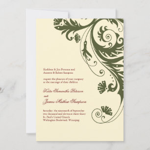 Custom Wedding Invitations