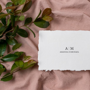 Custom Wedding Monogram Stamp