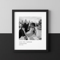 Custom Wedding Photo – Love You Forever