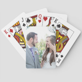 Custom Wedding Photo Playing Card Deck