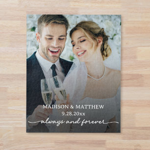Custom Wedding Photo Puzzle