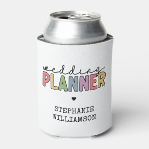 Custom Wedding Planner Event Planner Can Cooler