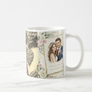 Custom Wedding Portrait Mug 