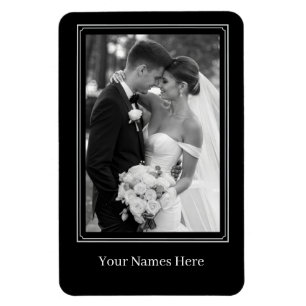 Custom Wedding Potrait Magnet