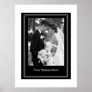 Custom Wedding Potrait Poster