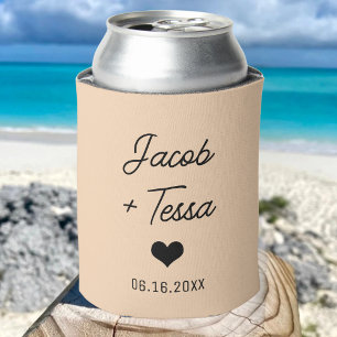 Custom Wedding Reception Favour Party For Guests Can Cooler